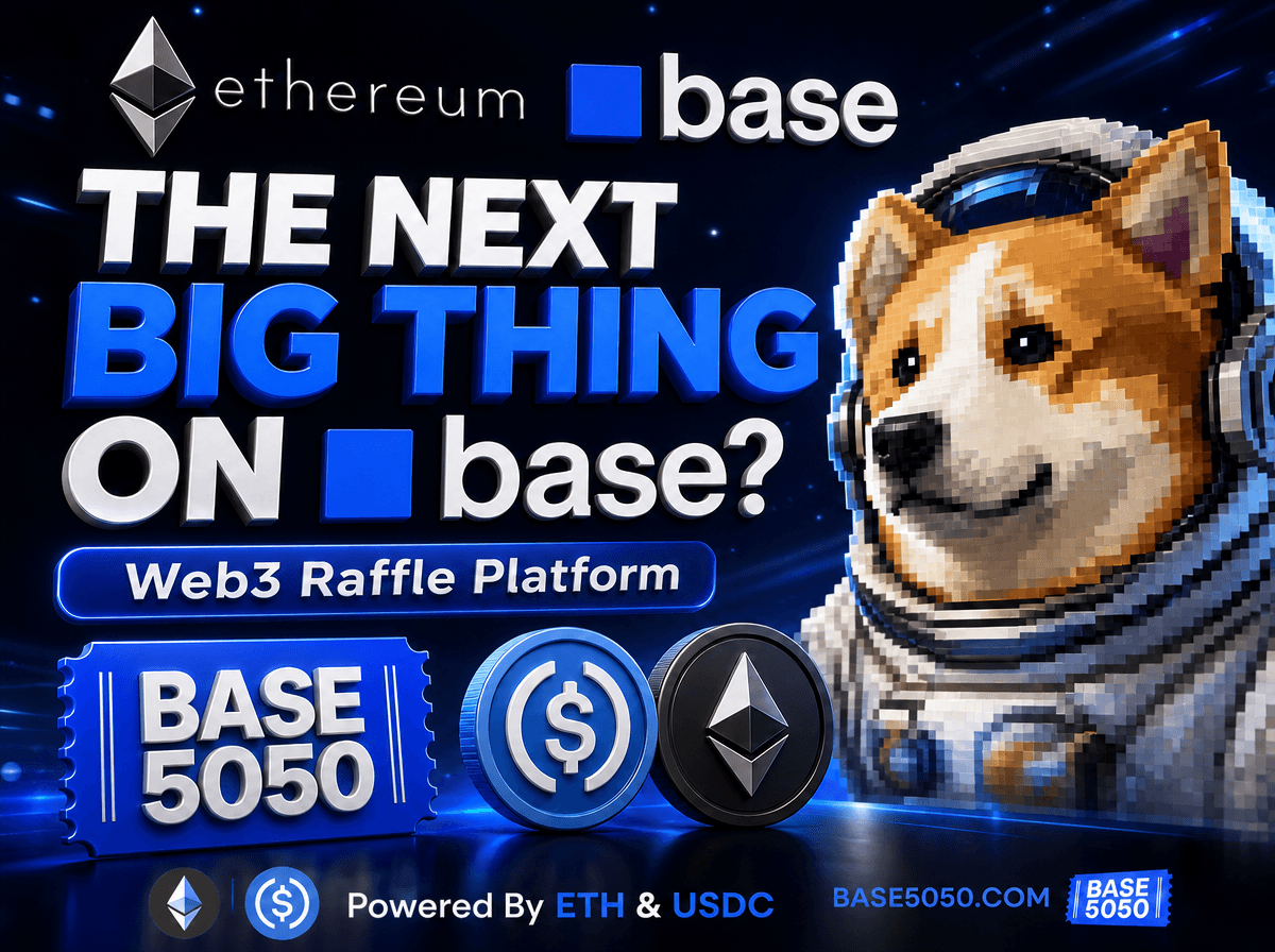 BASE5050 Web3 raffle on Base