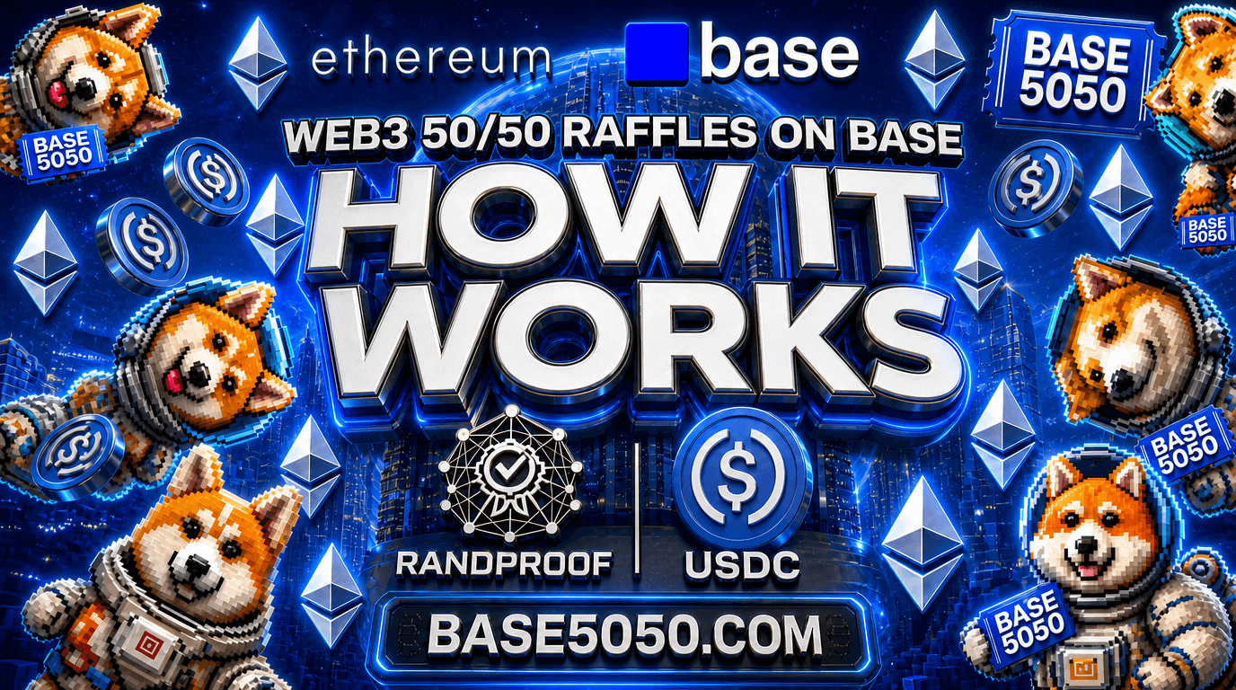 BASE5050 Ethereum raffle illustration
